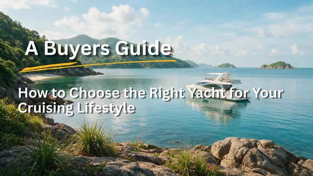 How to Choose the Right Yacht for Your Cruising Lifestyle: A Buyer's Guide Beyond Size and Price