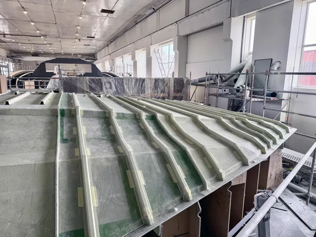 Superstructure Mould Nears Completion